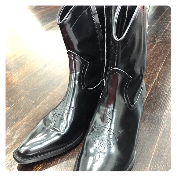Zara ankle cow girl boots - Picture 1 of 3